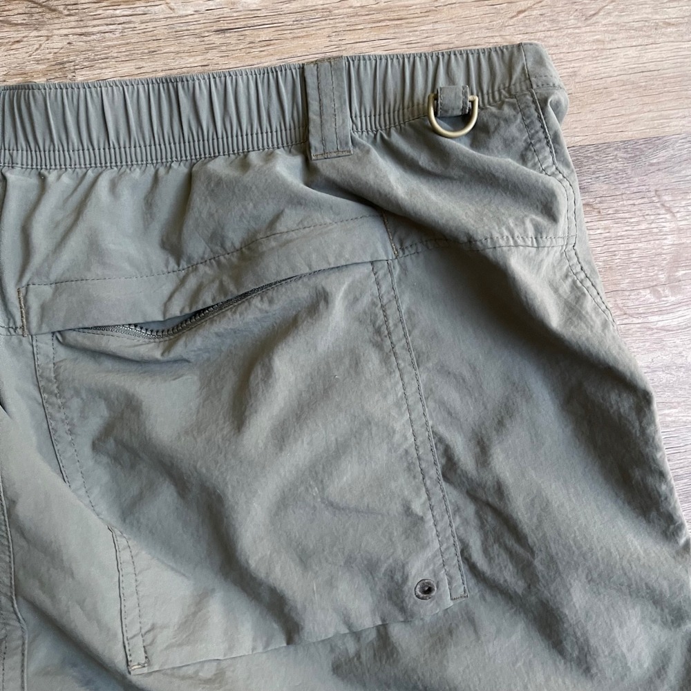 REI Co-op Cargo Hiking Pants Mens 40x32 Grey Sahara Nylon Outdoor Gorpcore - Picture 11 of 12